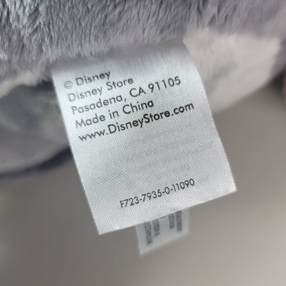 Disney Store MC Eeyore Large Plush Gray 16" Removable Tail Hook Loop Winnie - Picture 10 of 11